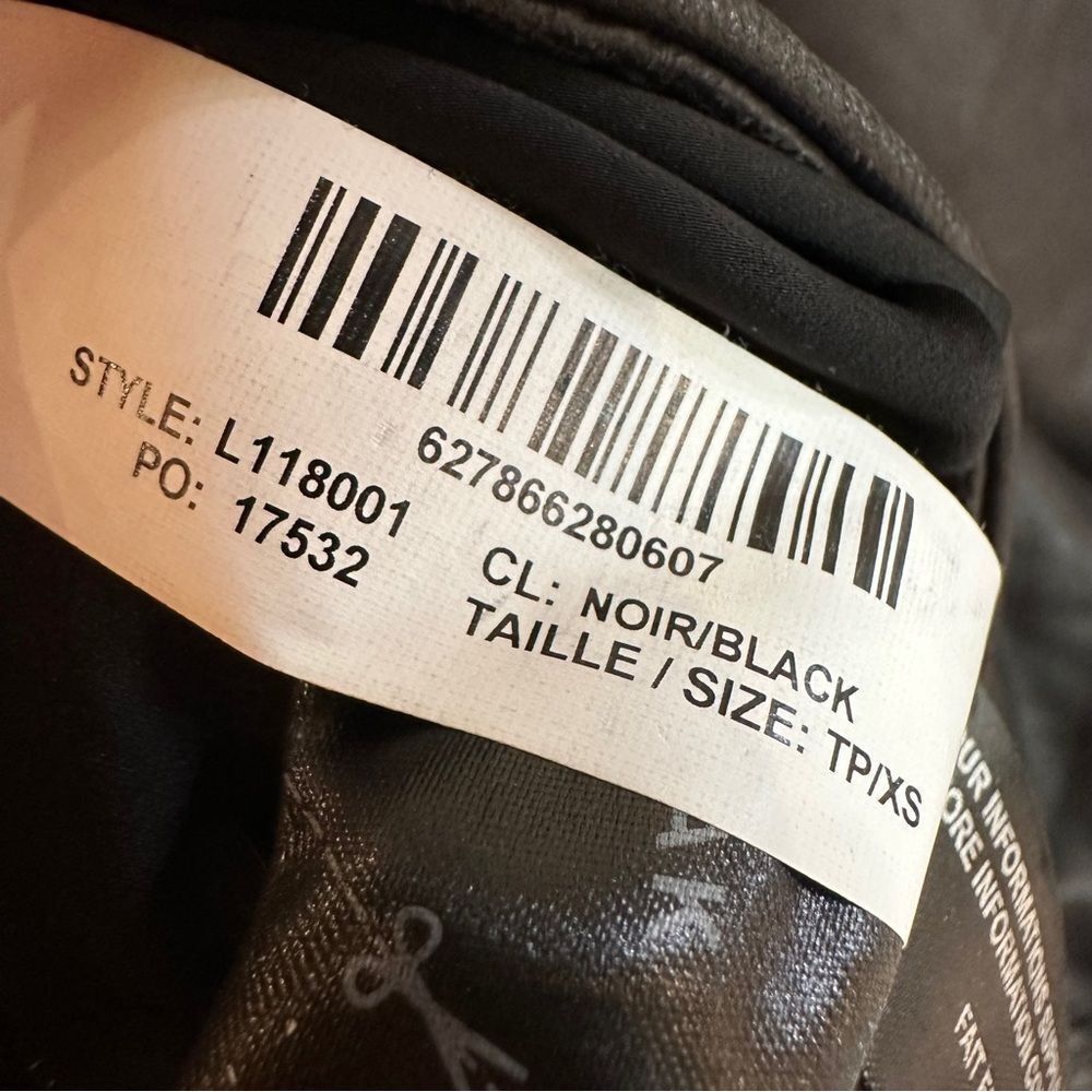 Rudsak | XS | black cropped leather jacket - Picture 9 of 14